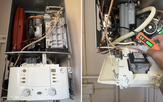 Stourbridge: CDi with no hot water and an EA fault