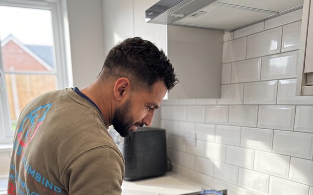 Gas cooker fitting in Birmingham