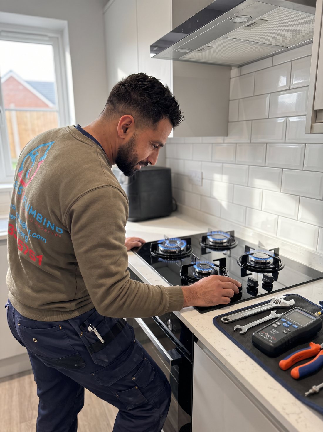 Gas Cooker & Hob Installation, Birmingham — Synergy Gas & Plumbing, Birmingham