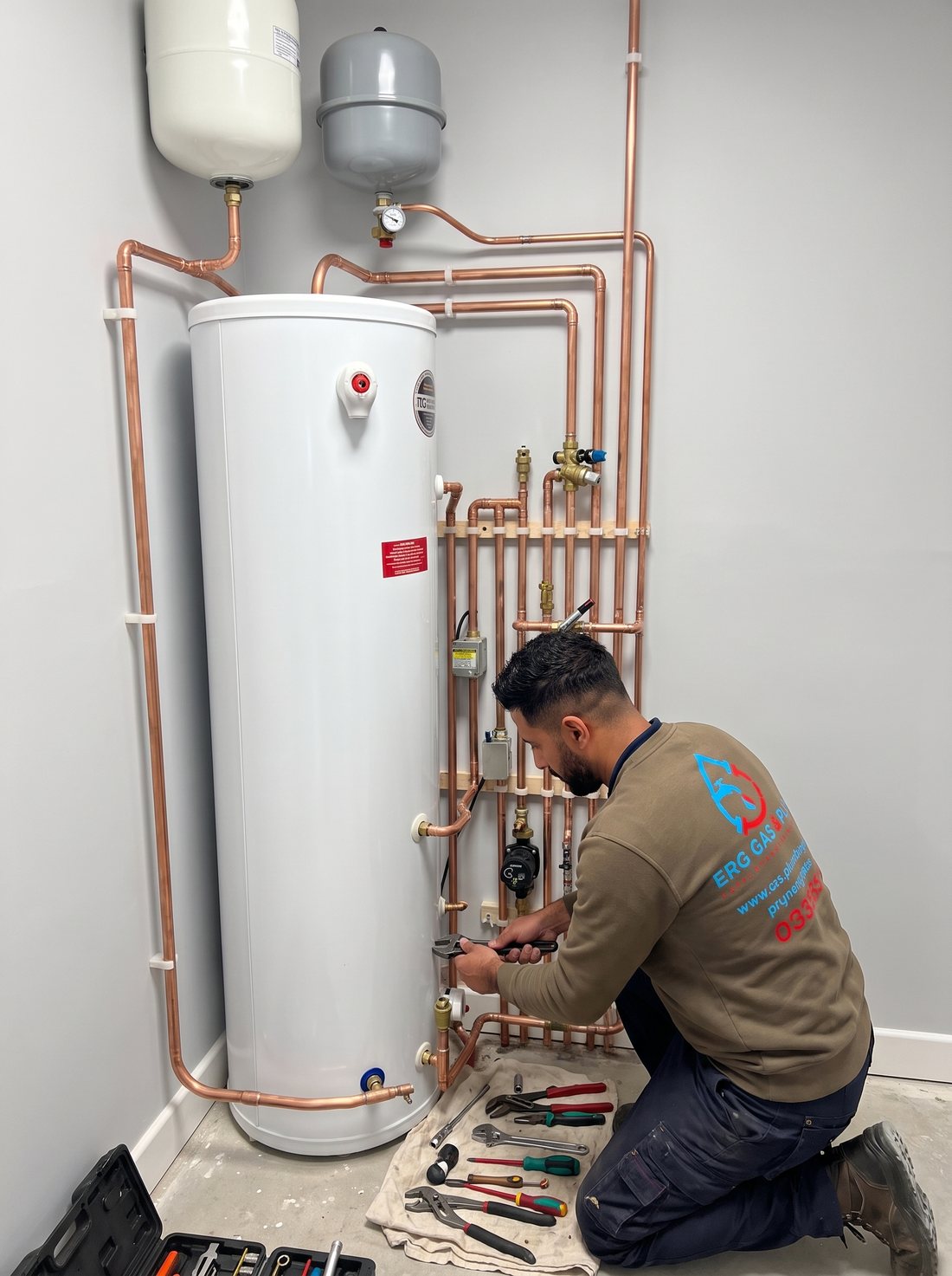 Unvented Hot Water Cylinders, Birmingham — Synergy Gas & Plumbing, Birmingham